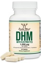 DHM1000 Dihydromyricetin (DHM) Compresse - La maggior parte potente DHM Supplemento sul mercato - 1.000 mg (30 conte) Migliorato con elettroliti per l'idratazione e il supporto del fegato da doppio legno