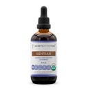 Segreti della Tribù Genziano USDA Organico | Estratto senza alcool, Gocce di erbe ad alta potenza | Realizzato in Genziano organico certificato al 100% (Gentiana Lutea) Radice secca (4 oz)