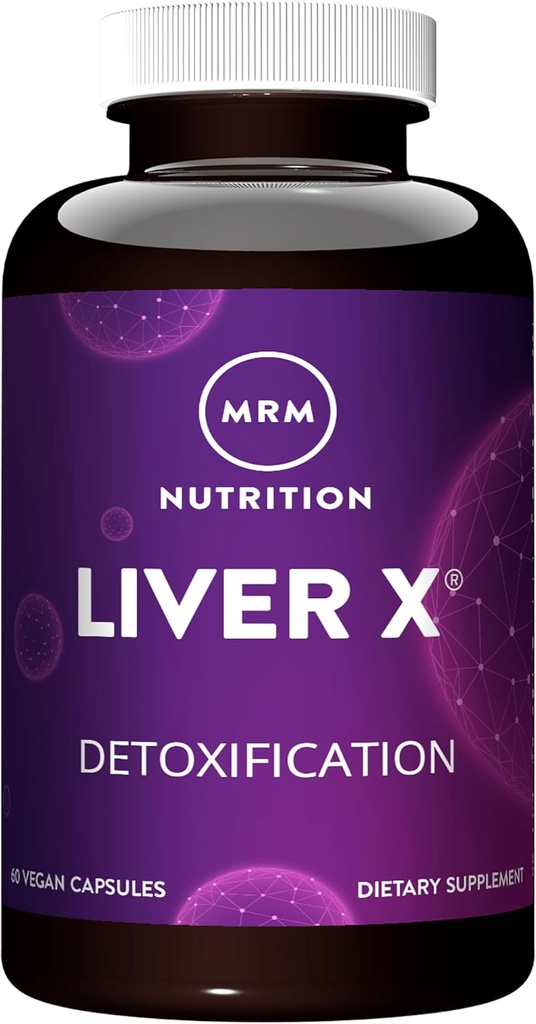 MRM Nutrition, fegato X, 60 capsule vegane