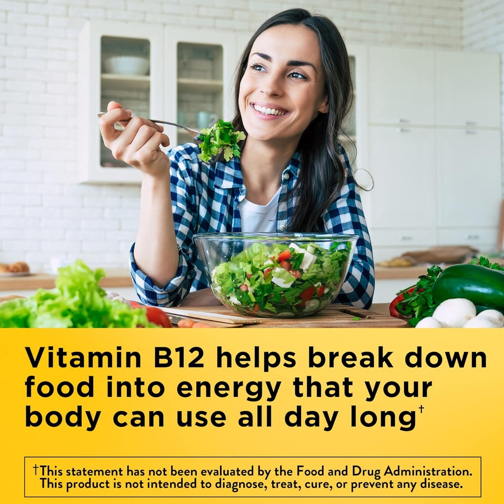 Natura Made Energy B12 1000 mcg, Integratore alimentare per il supporto al metabolismo energetico, 150 Gummies, 75 giorni di alimentazione (Pack of 2)
