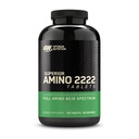 Optimum Nutrition Superior Amino 2222 compresse, Aminoacidi essenziali completi, EAA, 160 conte
