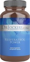 Resveratrolo di Dr. Jockers, con supporto immunitario, Anti-invecchiamento, Importante per la salute della pelle, Trans Resveratrolo, 200 mg, 60 giorni di alimentazione