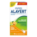 Alavert Allergy 24 ore Rilievo, Citrus Burst Flavor, Orally Disintegrating Allergy Tablets, Antistamina Non Freccia, Loratadine 10mg, 60 Conte