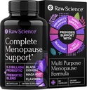 Menopausa Supplementi per le donne - Nero Cohosh per Menopause Hot Flashes, Night Sweats & Hormone Balance con DIM, Vitex, Dong Quai, Red Clover - Supporto completo Menopause Salute vaginale, 60 Capsule