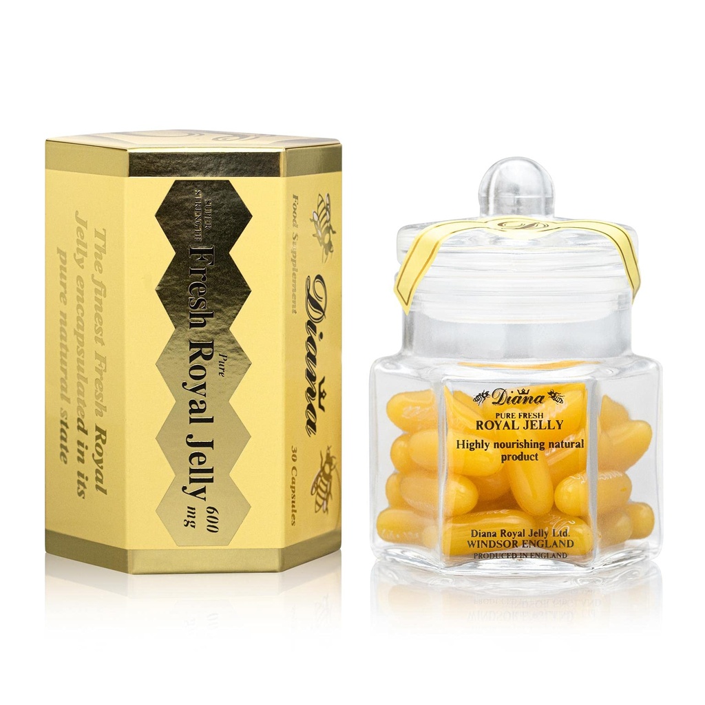 Diana organico fresco Royal Jelly 600mg 30