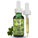 Centro del Paradiso Olio Mediterraneo Selvatico di Oregano con 75%+ Carvacrol (1 fl oz) Olio Biologico Certificato di Organo Gocce in Olio Extra Vergine di Oliva per Immune* & Respiratory* Supporto, Approx 450 Serve