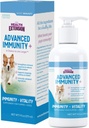 Integratore di immunità avanzata per cani, 9 fl oz – Supporto di sistema immunitario, con antiossidanti naturali e vitamine