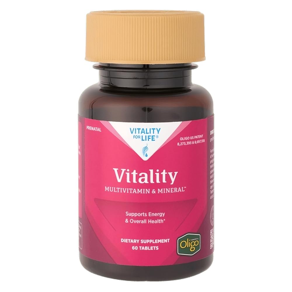 Melaleuca Multivitamin & Mineral Supplemento per Prenatale (Donne), Alimentato da Oligo (60 compresse) — Supporti Energia &amp; Salute complessiva