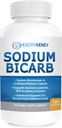 Sodio Bicarbonato 650mg capsule Delayed Release per il supporto della funzione normale del rene e supplemento di salute del rene. Bicarbonato di sodio progettato per il supporto del rene, sollievo acido, alcalinità 120 pillole