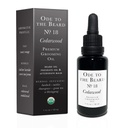 Vegan Mia - USDA Organic Cedar-Scented Beard olio per gli uomini, 3-in-1 Premium Grooming olio con olio di Argan, Jojoba e altro ancora, per la crescita e la manutenzione del cuscinetto - Ode al Beard Cedarwood Beard olio, 1 fl oz