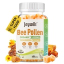 Ape Pollen 1000mg Zucchero Gummies, w/Fenugreek, Royal Jelly, Propolis, Organic Bee Pollen Chewable Supplement per le donne, Ricco di vitamina E, Immunity & Skin Care, 60 conti