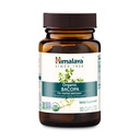 Himalaya Organic Bacopa - Bacopa Monnieri Integratori Herbal Brain per Memoria e Supporto Focus - USDA Organic, Vegan, Non-GMO, Gluten Free, 750 mg, 30 Caplets