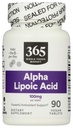 365 da Whole Foods Market, Alpha Lipoic Acid 100mg, 90 Count