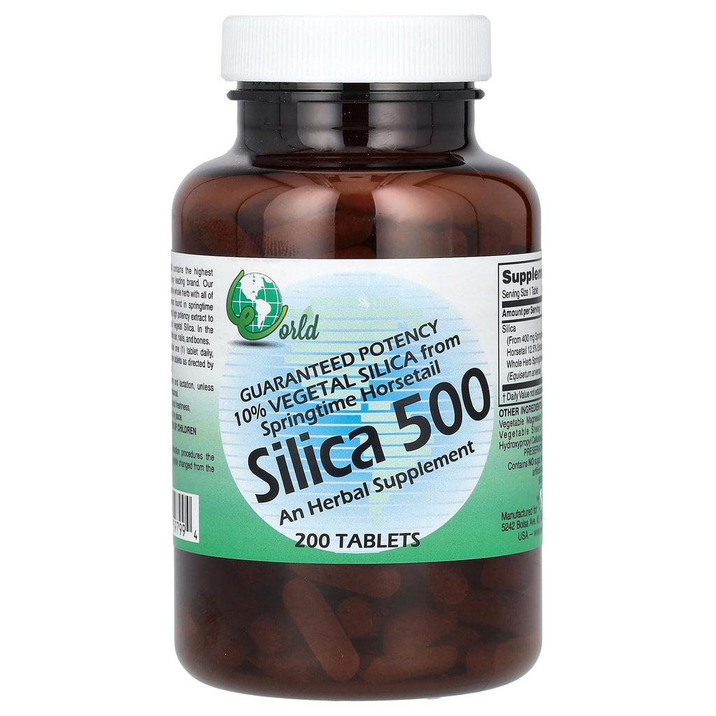 Silica 500Mg Tabs 200