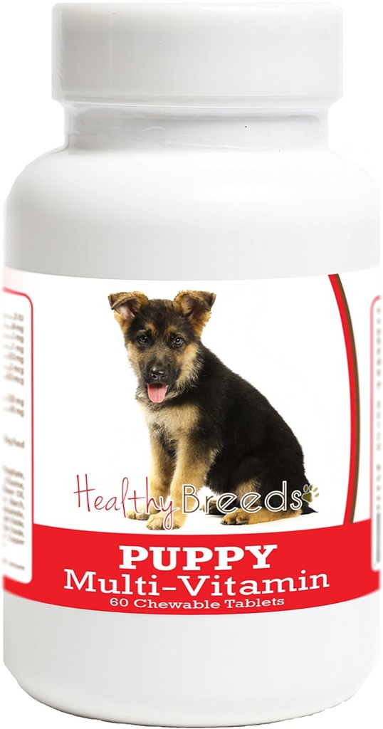 Allevamenti sani Pastore tedesco Puppy Dog Multivitamin Tablet 60 Conte