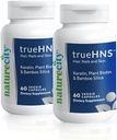 NatureCity True-HNS Hair Nails and Skin Cynatine Keratin and Plant Based Biotin Vitamin Supplemento |Punti e capelli più forti e più forti