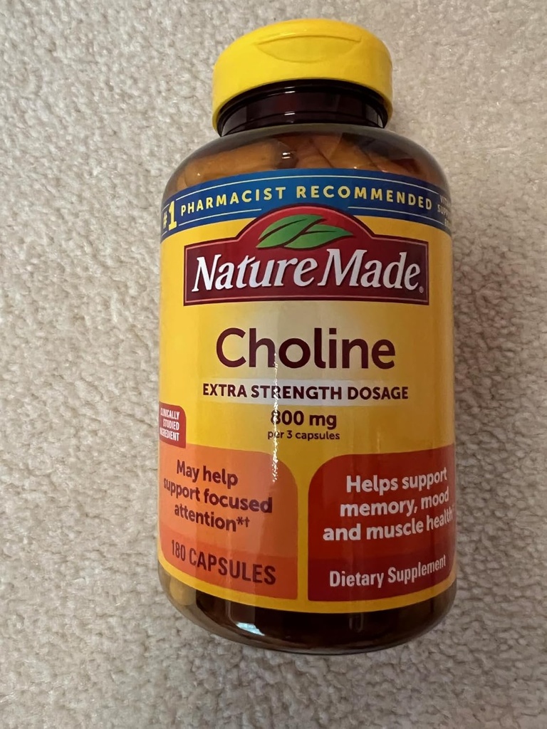 GOOFY TURTLE Choline Dosaggio Extra Forza 800mg Integratore alimentare