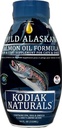18oz Wild Alaskan Salmon Oil Formula per cani e gatti, una miscela bilanciata di oli di pesce puro con EPA e DHA da pesce selvaggio. Supporto per Skin & Coat, Giunti e Salute Immune.
