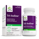 Terry Naturally Tri-Iodine - Sostenere la salute della tiroide - aiuta l'equilibrio dell'ormone con l'iodio molecolare da Kelp - Caratteristiche Idiota di potassio & Sodium - Brain & Energy Support - 12.5mg, 90 Capsule