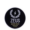 ZEUS Beard Balm, naturale Beeswax & Shea Butter Balm, condizionatore per capelli facciali – MADE IN USA (Sandalwood) 2 oz.