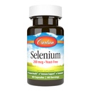 Carlson - Selenium, 200 mcg Yeast-Free, Prostate Health & Immune Support, Antiossidante, 60 capsule