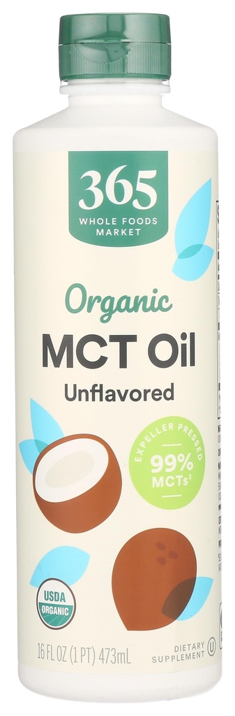 365 da Whole Foods Market, MCT Oil, Unflavored, 16 Fl Oz