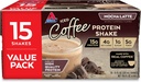 Atkins Gluten Free Protein-Rich Shake, Mocha Latte, Keto Friendly, 15 Conte