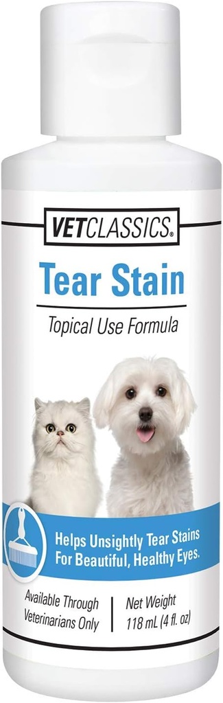 Vet Classics Tear Stain Liquido Topical Remover (4 oz)