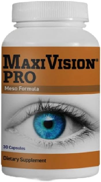 MaxiVision® PRO Meso Formula - Mesozeaxanthin - Lutein - Zeaxanthin - 30 capsule, 1 bottiglia (30 capsule, 30.00, conte)