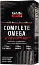GNC AMP Omega completo, Supporta Cuore, Giunto, Salute del cervello, 60 Conte