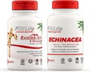 Full Life Reuma-Art X Strength and Echinacea Capsules - Supporto Congiunto - Echinacea Purpurea Extract - Kosher, Gluten-Free - 90 Veggie Capsule Ogni