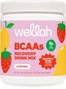 Wellah BCAAs (Strawberry Mango aromaed) 30 Serve - Polvere BCAA con Complesso di idratazione