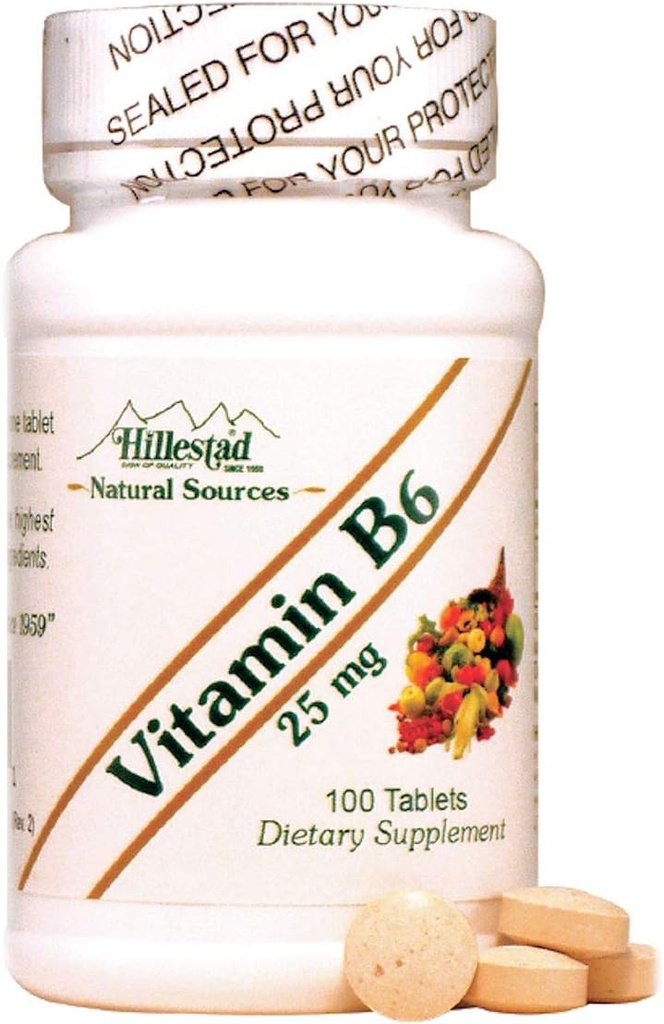 Dialyvite Hillestad Farmaceutici - Vitamina B6 25 mg - 100 compresse