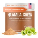 Amla Polvere Superfood Supplemento con zucca Spice, 20x Ultra Concentrated Amla, Realizzato con cannella, zenzero, noce moscata, chiodi di garofano, peperoni, cardamomo, uva spina indiana, spezie zucca, 90 Servings