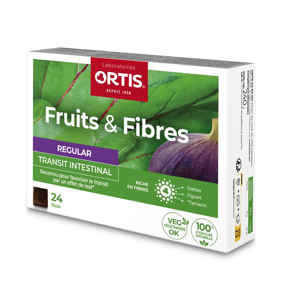 Ortis Frutta e Fibre Regolare 24 Cubi