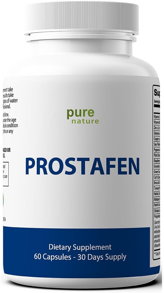 Formula di supporto della prostata di PureNature Prostafen con Saw Palmetto & Beta-Sitosterol
