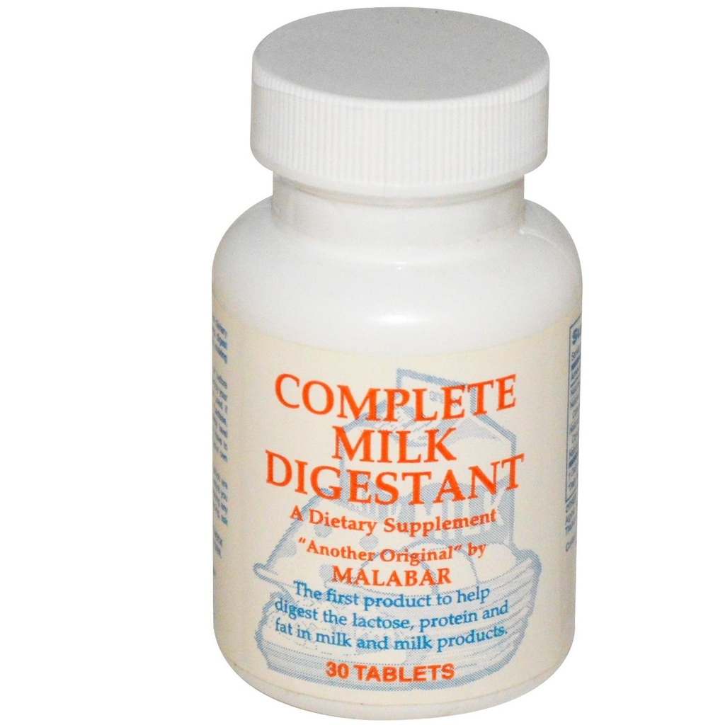 Malabar Digestivo del latte completo - 30 compresse