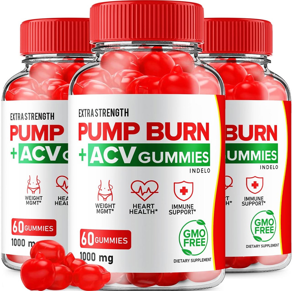 Pompa Burn Keto ACV Gummies - Keto Pump Burn Gummies Recensioni, Pompa Burn Keto + ACV Gummies per la gestione del peso B12 Pompa di combustione Advanced 1000mg Formula (3 Pack - 180 Gummies)