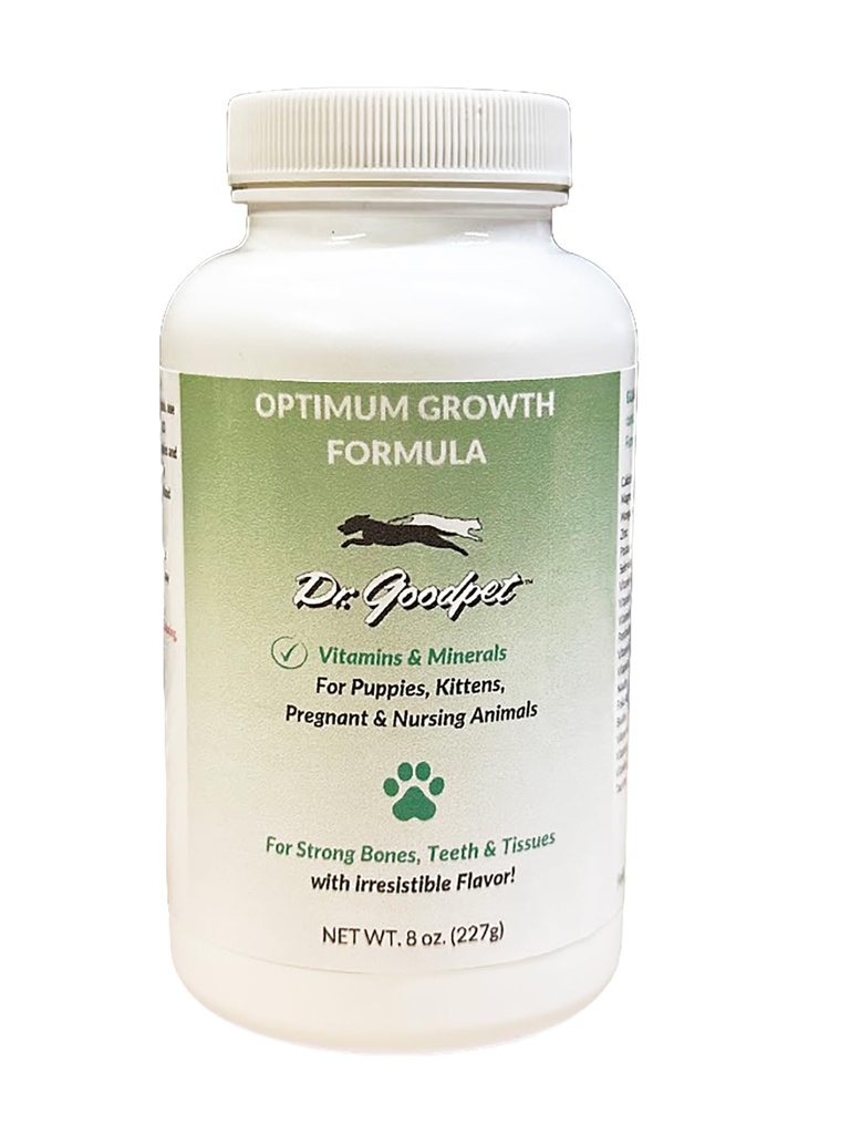 Dr. Goodpet Optimum Growth - Tutti i gattini naturali & Puppy Care Multi-Vitamin / polvere minerale