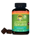 Nutrex Hawaii Spirulina | Cresciuto fuori a Kona Hawaii | Integratore Superfood Naturale (60 conte, pancia)