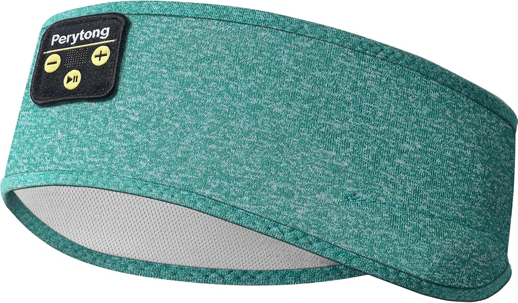 Cuffie Perytong Sleep, Bluetooth Sports Headband Cuffie con Altoparlanti Stereo Ultra-Thin HD Perfetto per dormire, Workout,Jogging,Yoga,Insomnia, Air Travel, Meditation