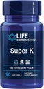 Gamma E Tocoferoli Misti & Tocotrienols 60 Softgels e Super K Vitamin K1 K2 MK-7 MK-4 Vitamina C 90 Softgels Bundle