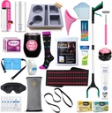 Ultimate Tummy Tuck Recovery Kit with Scar Care Red Light Therapy Wrap - Premium Post-Op Supplies and Must Have Essentials for Mom Makeover | Abdominoplasty