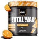 REDCON1 Total War Pre Workout, Orange Crush - Contiene 320mg di caffeina da tè verde, Juniper & Beta Alanine - Pre Work Out con aminoacidi per aumentare la pompa, energia + resistenza (30 Serve)
