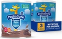PediaSure Grow & Gain with Immune Support Shake Mix Powder, 23 Vitamine & Minerals, 6g Protein, Non OGM, Gluten-Free, Chocolate, 14.1 oz Can, Confezione da 3-24 porzioni