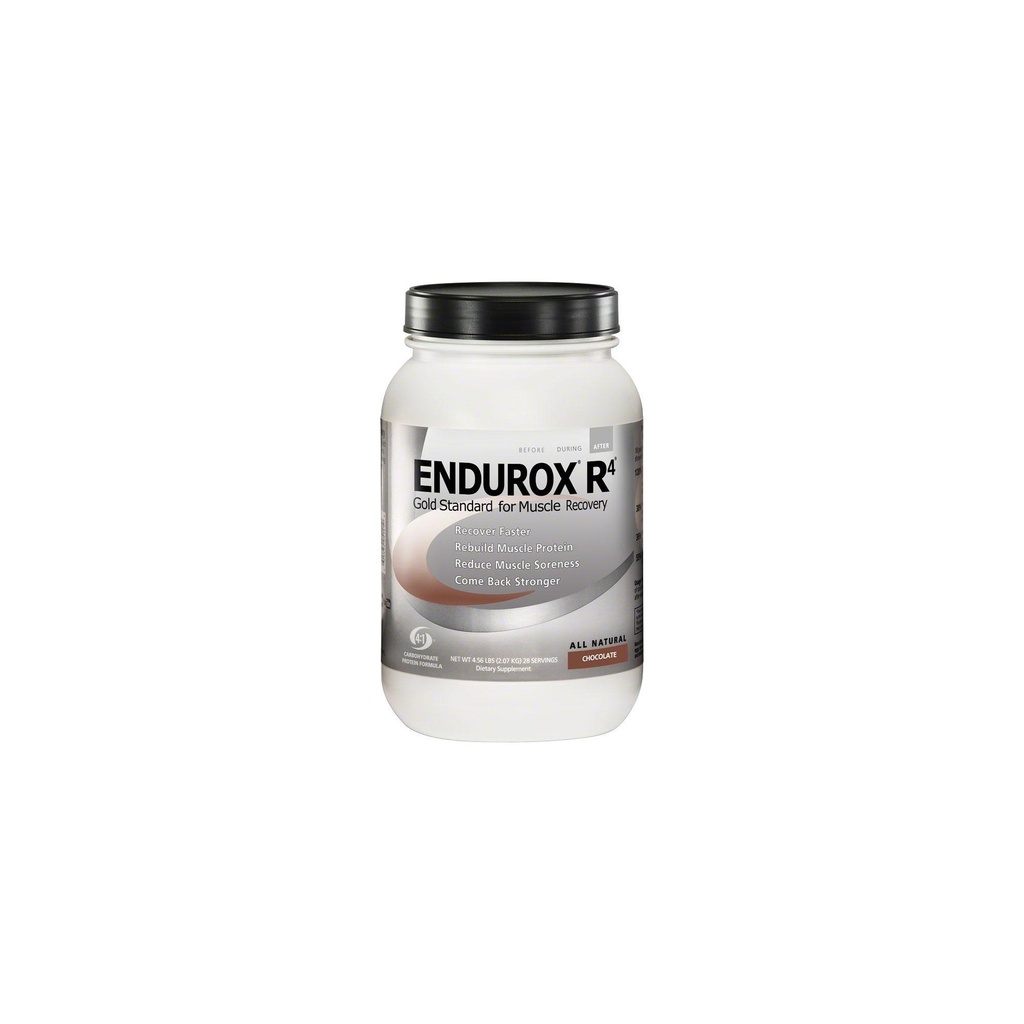 Endurox R4 by PacificHealh - Tutto Natural Post Workout Recovery Drink Mix con Protein + Carbs & Electrolytes - per il recupero più veloce, Soreness & Muscle Rebuilding - 28 Serve (Chocolate)