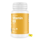 Vitamina D3 5000 IU – Integratore di vitamina D ad alta potenza per Immune & Bone – Non OGM, Dairy-Free, 120 Softgels