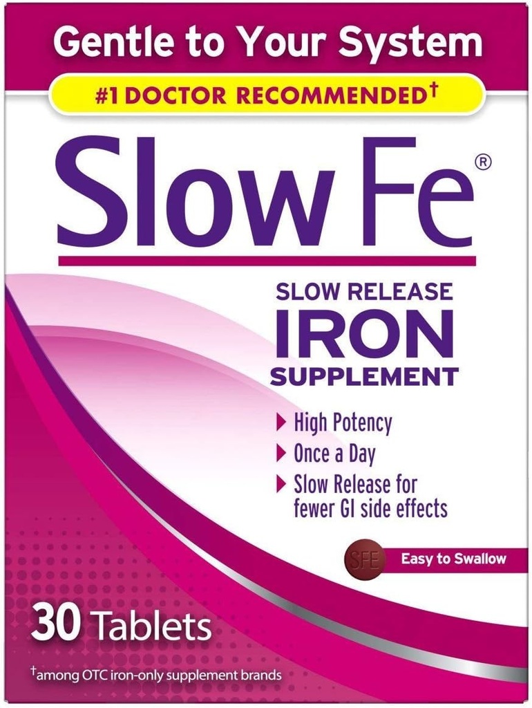 Ferro da stiro Slow Fe - 30 compresse, Confezione da 4