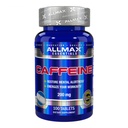 ALLMAX Nutrition Caffeine Pills, Sustain Energy & Pre - Workout Focus mentale, Fast Absorbing & Vegan, 200 mg, 100 compresse