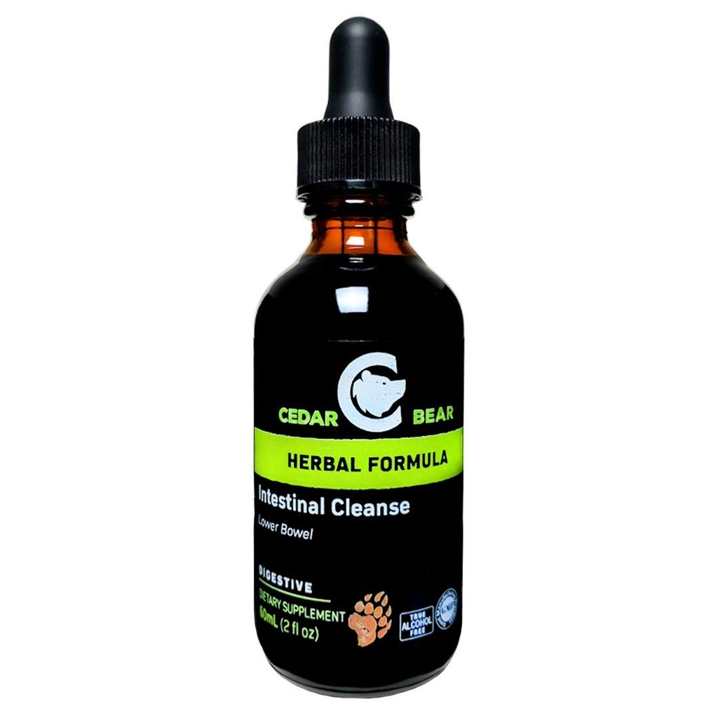 L'orso di cedro Intestinal Cleanse un supplemento di erbe liquido che modera l'ambiente del sistema digestivo, permettendo Flora beneficiale a Flourish 2 Fl Oz